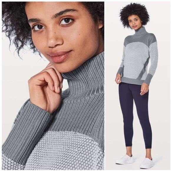 Lululemon Warm and Restore Merino Wool Sweater Size 4 - Picture 1 of 5